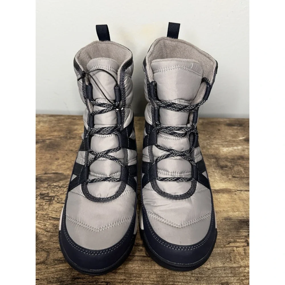 Sorel Whitney II Short Waterproof Insulated Boot Gray Youth Size 5
